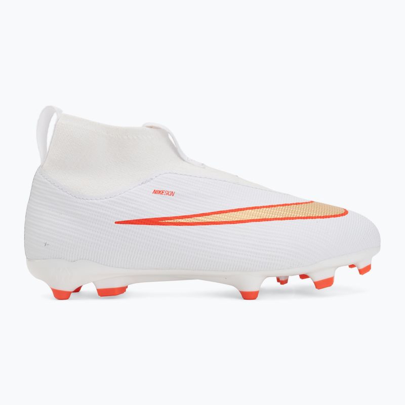 Children's football boots Nike Jr. Mercurial Superfly 11 Academy white/bright crimson/blur 2
