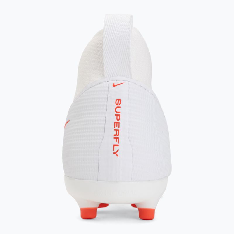 Children's football boots Nike Jr. Mercurial Superfly 11 Academy white/bright crimson/blur 6