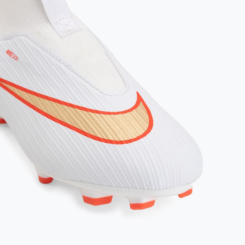Children's football boots Nike Jr. Mercurial Superfly 11 Academy white/bright crimson/blur 7
