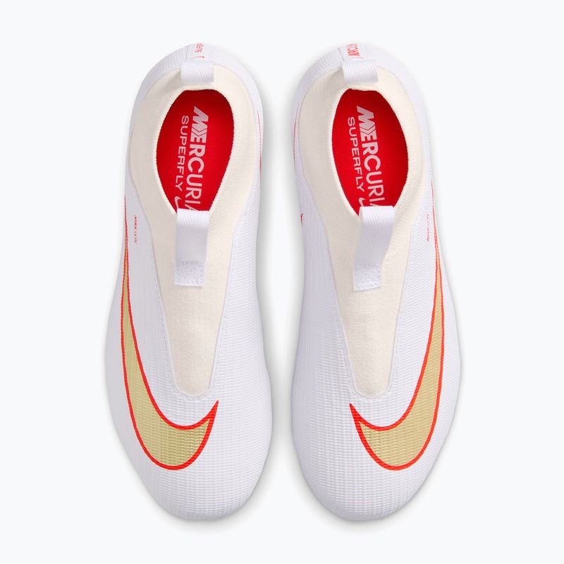 Children's football boots Nike Jr. Mercurial Superfly 11 Academy white/bright crimson/blur 3