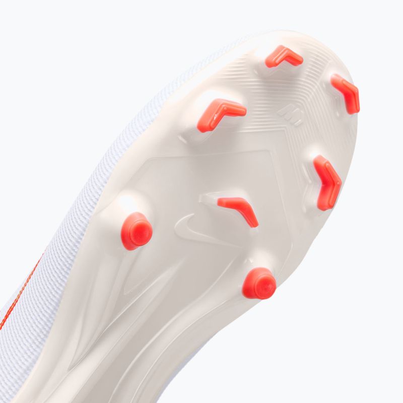 Children's football boots Nike Jr. Mercurial Superfly 11 Academy white/bright crimson/blur 5