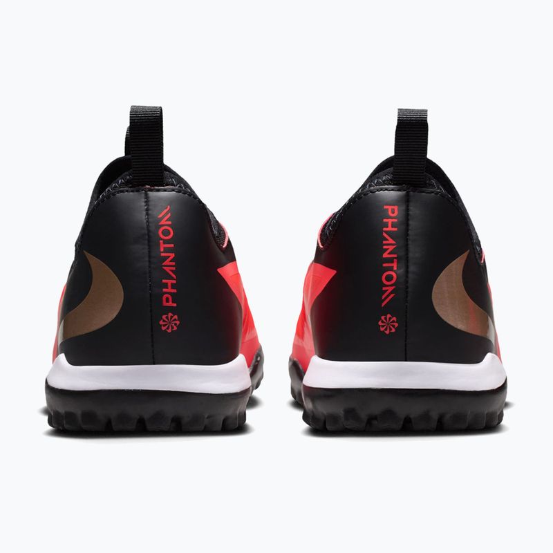 Children's football boots Nike Jr. Phantom 6 Low Academy Bright Crimson/Bright Crimson/Black 2