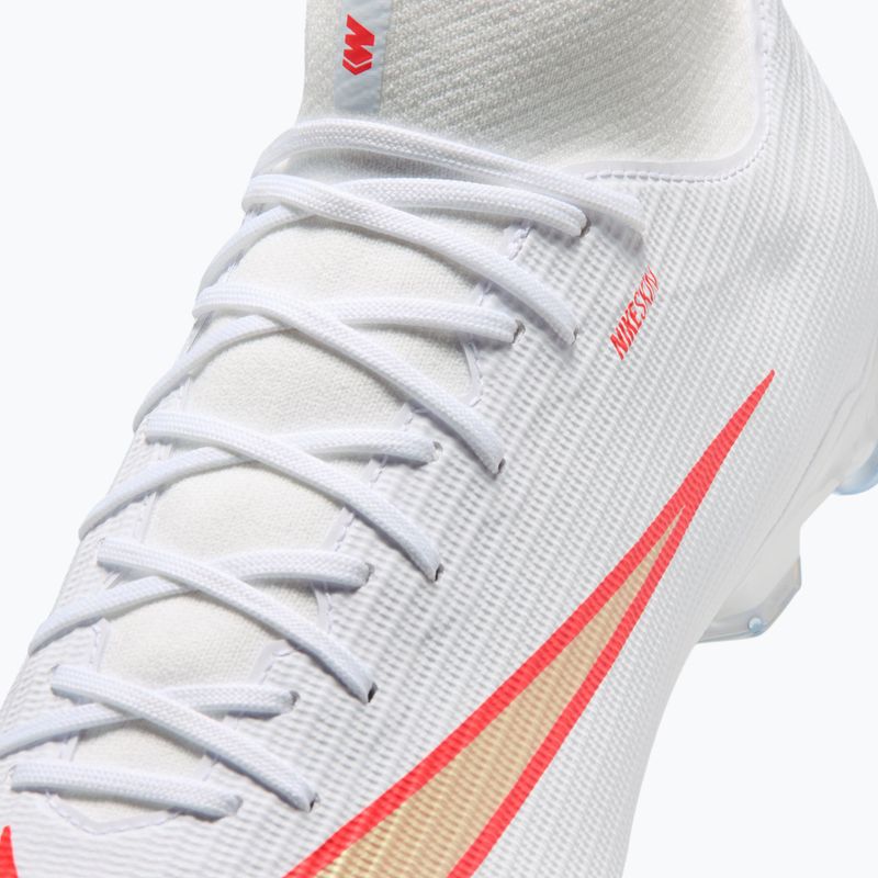 Men's football boots Nike Mercurial Superfly 11 Academy white/bright crimson/blur 6