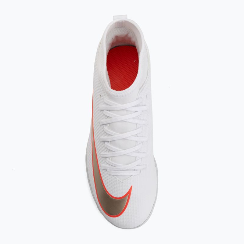 Children's football boots Nike Jr. Mercurial Superfly 11 Club white/bright crimson/blur 5