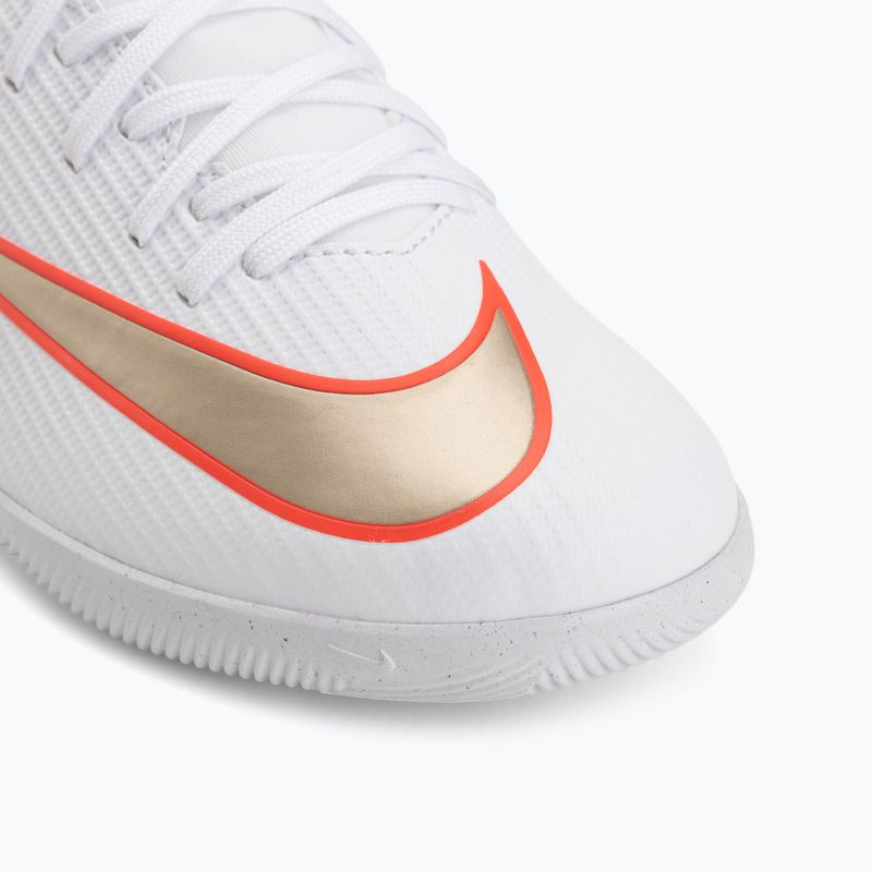 Children's football boots Nike Jr. Mercurial Superfly 11 Club white/bright crimson/blur 7