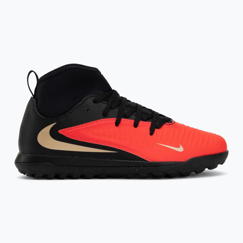 Children's football boots Nike Jr. Phantom 6 High Club bright crimson/bright crimson/black 2