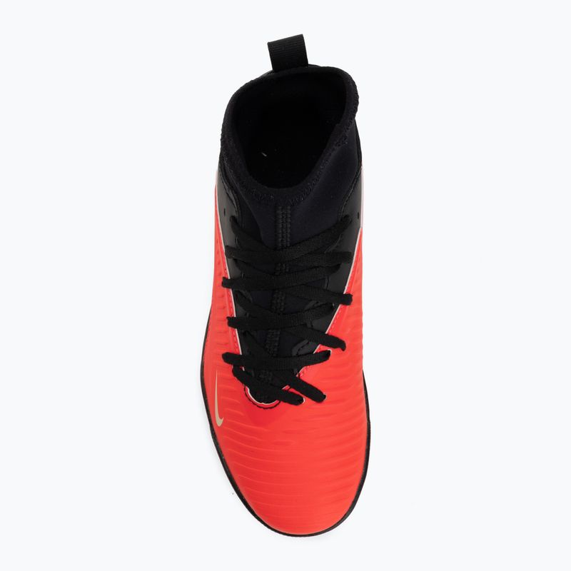 Children's football boots Nike Jr. Phantom 6 High Club bright crimson/bright crimson/black 5