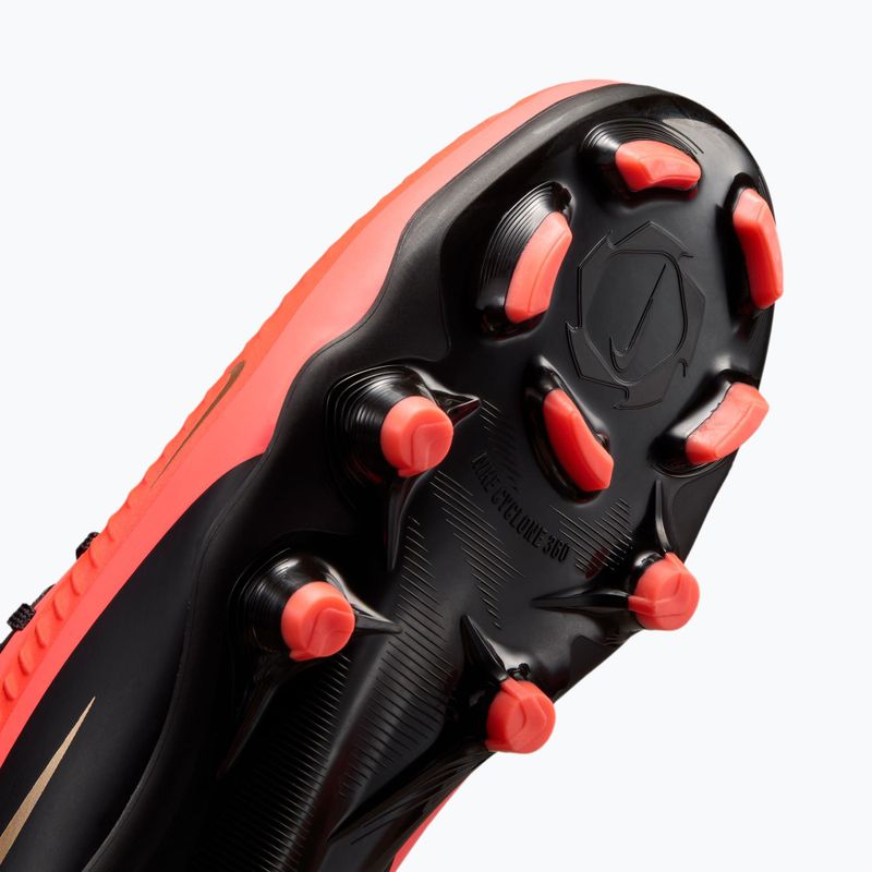 Children's football boots Nike Jr. Phantom 6 Low Academy bright crimson/bright crimson/black 5