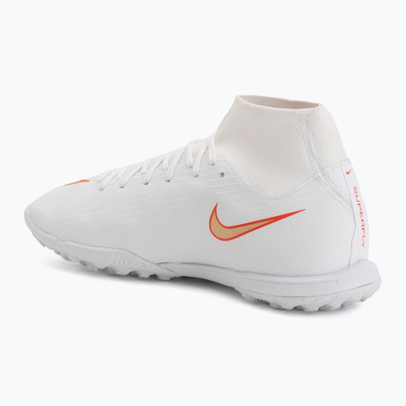 Men's football boots Nike Mercurial Superfly 11 Academy white/bright crimson/blur 3