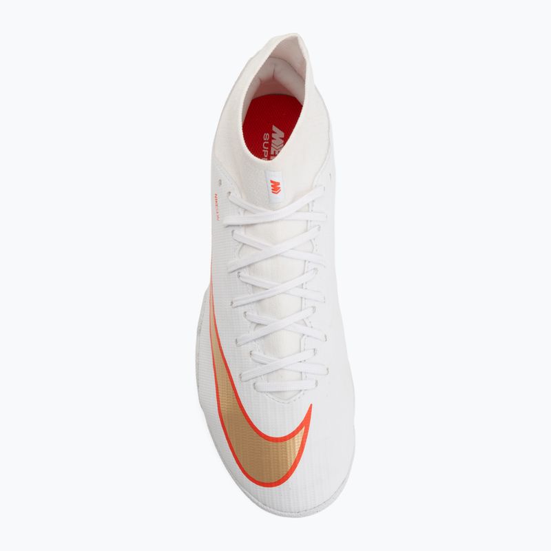 Men's football boots Nike Mercurial Superfly 11 Academy white/bright crimson/blur 5
