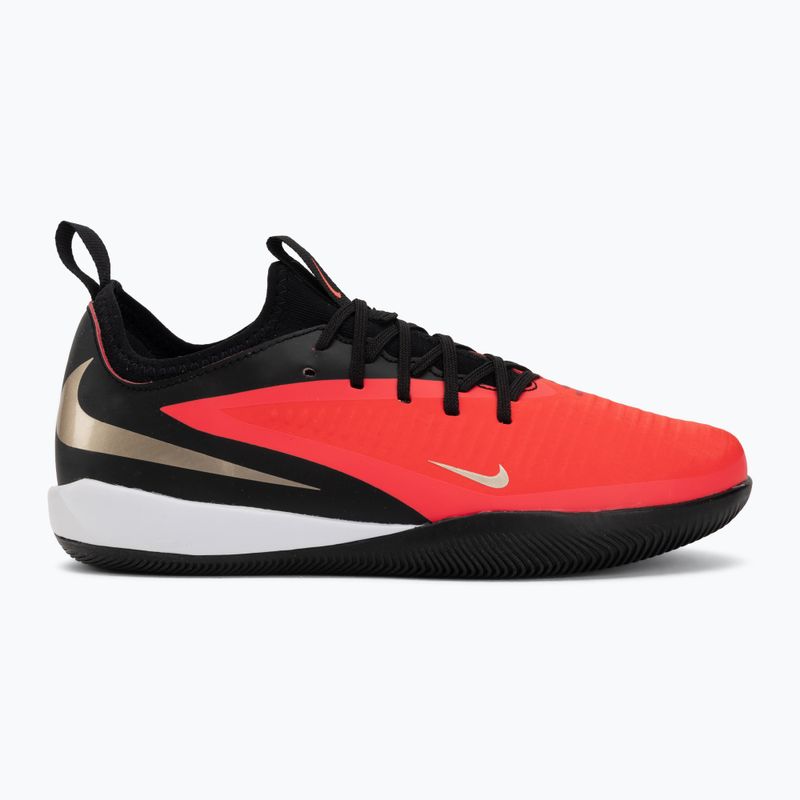 Children's football boots Nike Jr. Phantom 6 Low Academy Bright Crimson/Bright Crimson/Black 2