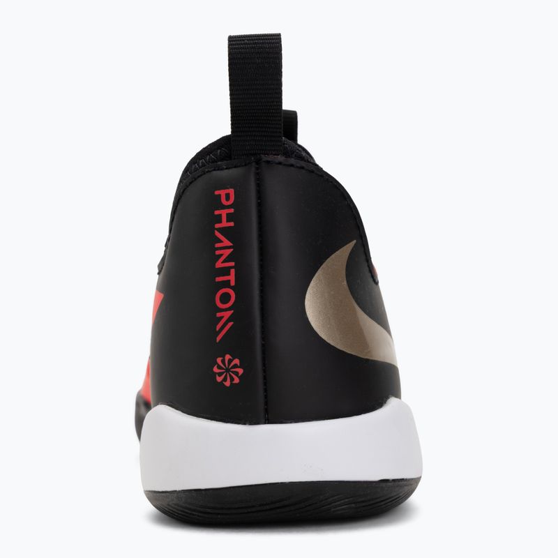 Children's football boots Nike Jr. Phantom 6 Low Academy Bright Crimson/Bright Crimson/Black 6