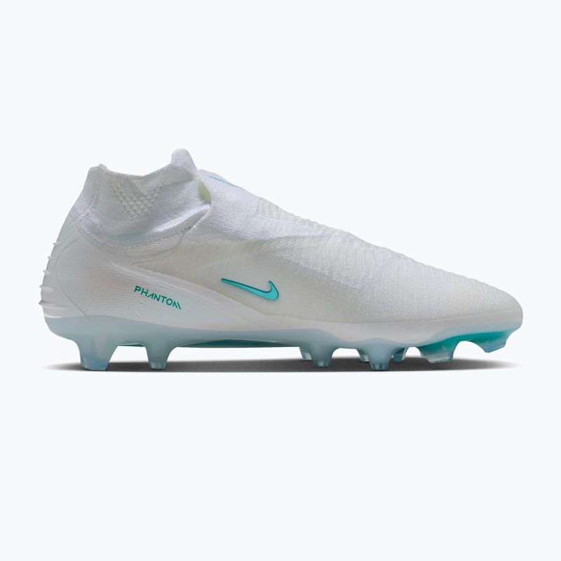 Men's football boots Nike Phantom 6 High Elite FG white/white/dusty cactus 2