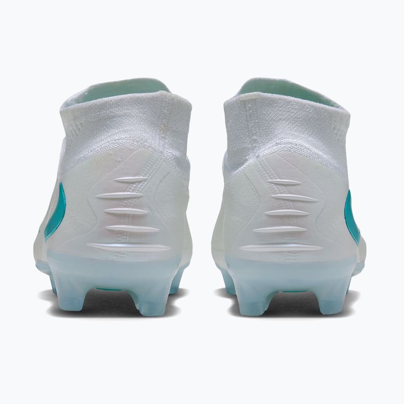 Men's football boots Nike Phantom 6 High Elite FG white/white/dusty cactus 5