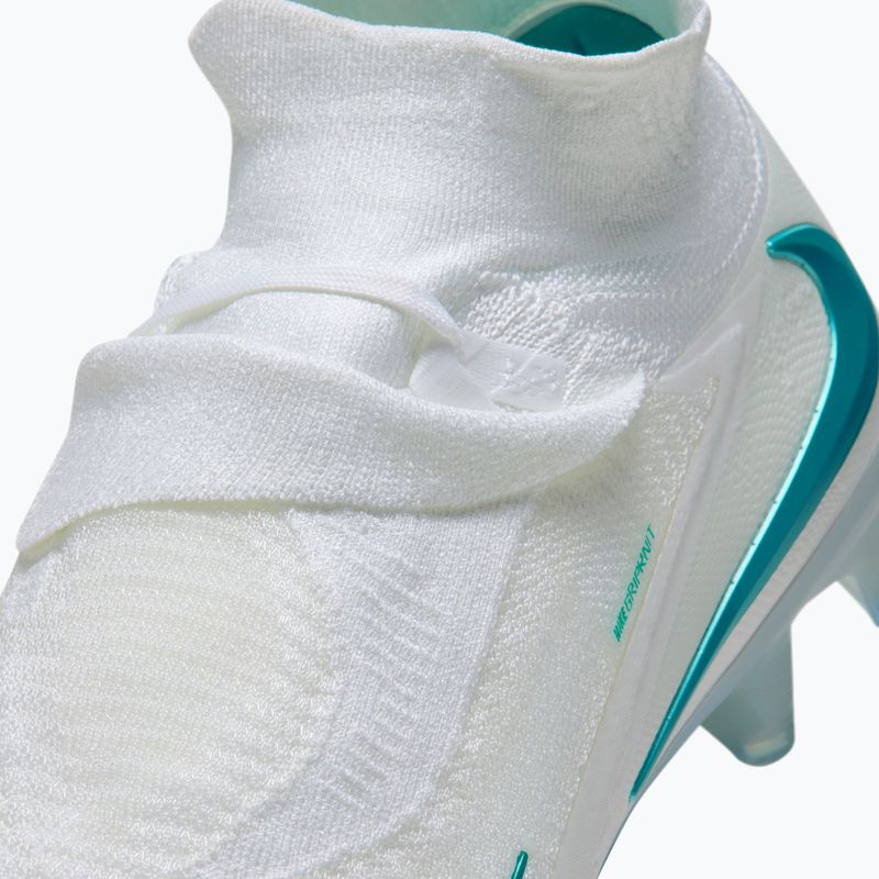 Men's football boots Nike Phantom 6 High Elite FG white/white/dusty cactus 6