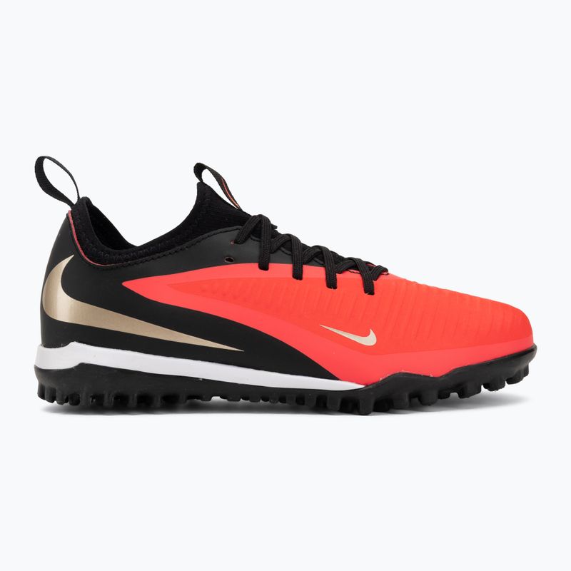 Children's football boots Nike Jr. Phantom 6 Low Academy Bright Crimson/Bright Crimson/Black 2