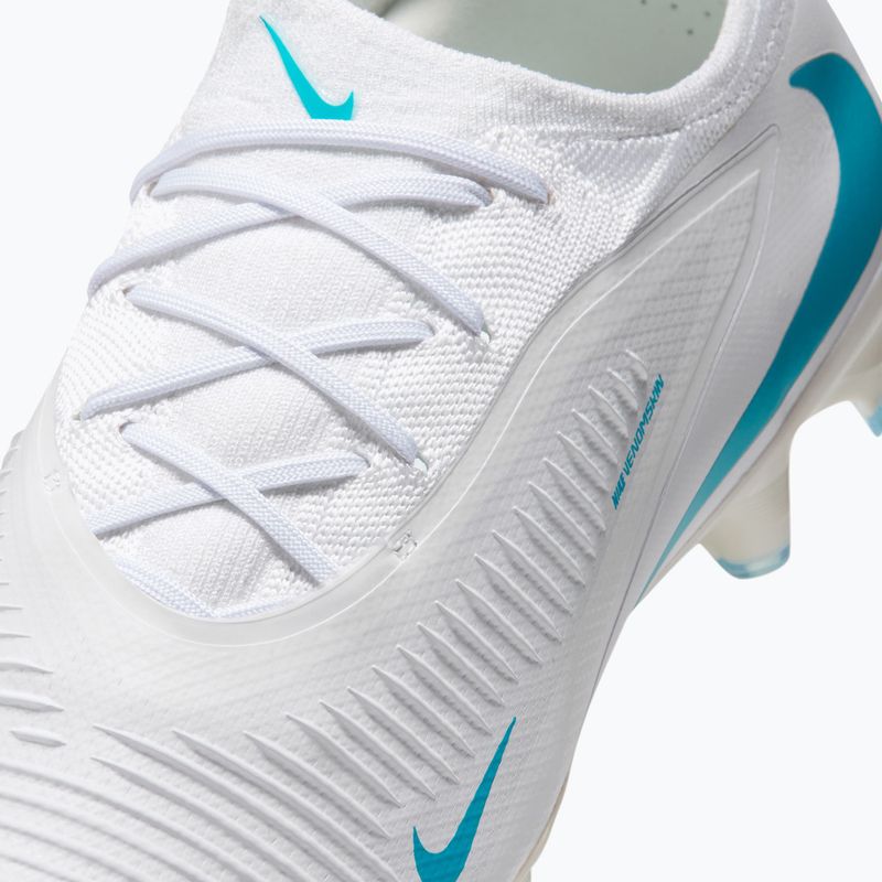 Men's football boots Nike Phantom 6 Low Pro FG white/white/dusty cactus 7