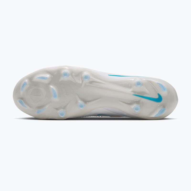 Men's football boots Nike Phantom 6 Low Pro FG white/white/dusty cactus 9