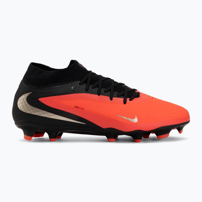 Men's football boots Nike Phantom 6 High Academy bright crimson/black/blur 2