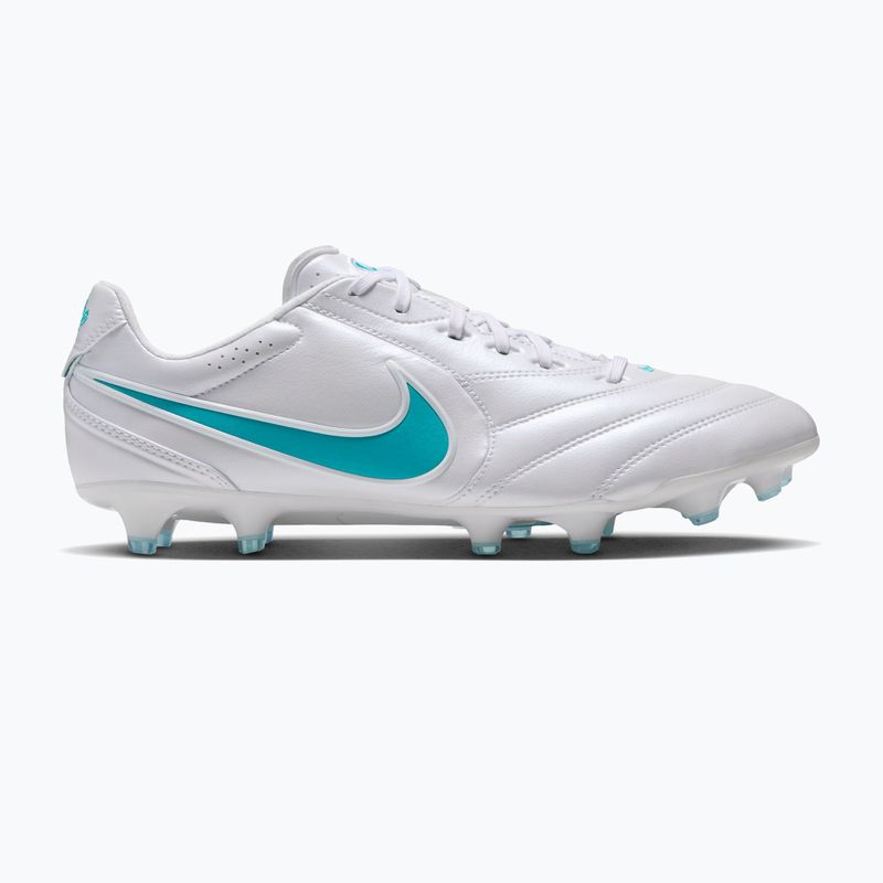 Men's football boots Nike Tiempo Ligera Pro FG white/white/energy