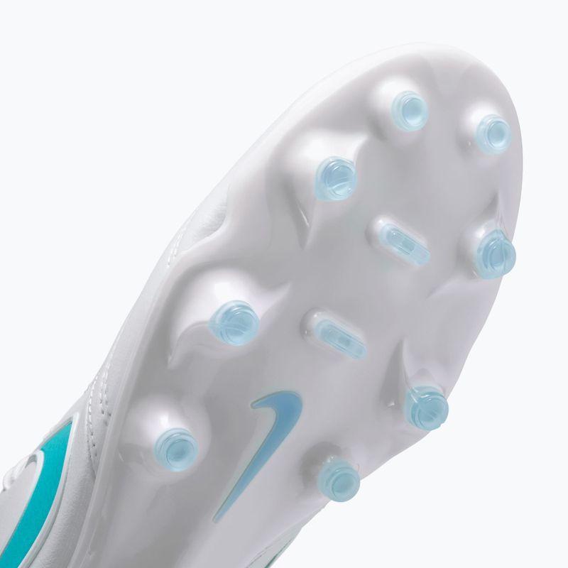 Men's football boots Nike Tiempo Ligera Pro FG white/white/energy 8