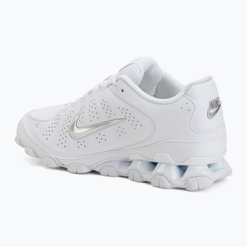 Women's shoes Nike Reax 8 LTR white/pure platinum/metallic silver 3