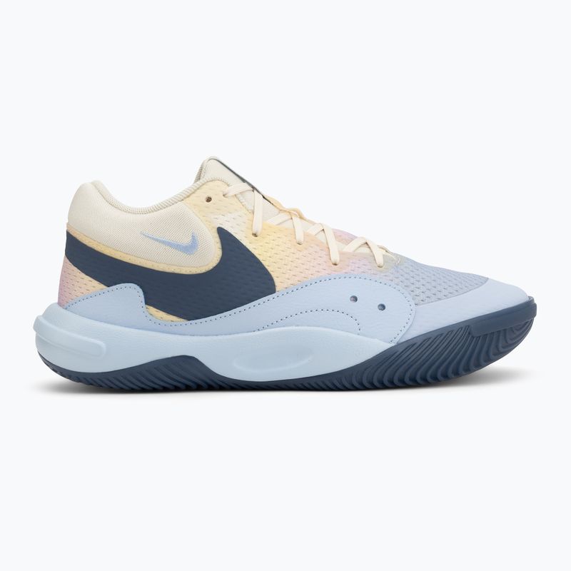 Volleyball shoes Nike Hyperquick SE coconut milk/diffused blue/hydrogen blue 2