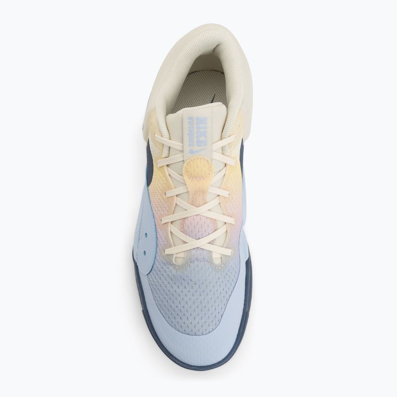 Volleyball shoes Nike Hyperquick SE coconut milk/diffused blue/hydrogen blue 5