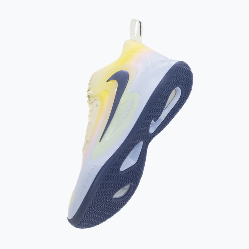 Volleyball shoes Nike Hyperset 2 SE coconut milk/diffused blue/hydrogen blue 5
