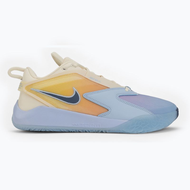 Volleyball shoes Nike Zoom Hyperace 3 SE coconut milk/diffused blue/hydrogen blue 2