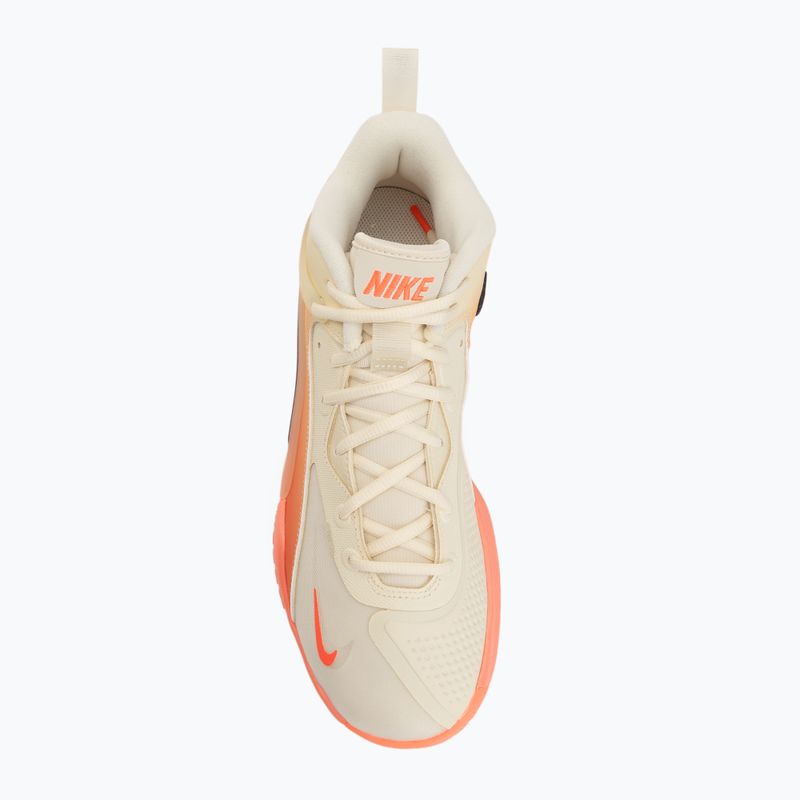 Volleyball shoes Nike React Hyperset 2 SE coconout milk/cave purple/hot lava 5