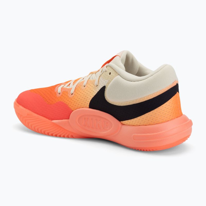 Volleyball shoes Nike Hyperquick SE coconout milk/cave purple/hot lava 3