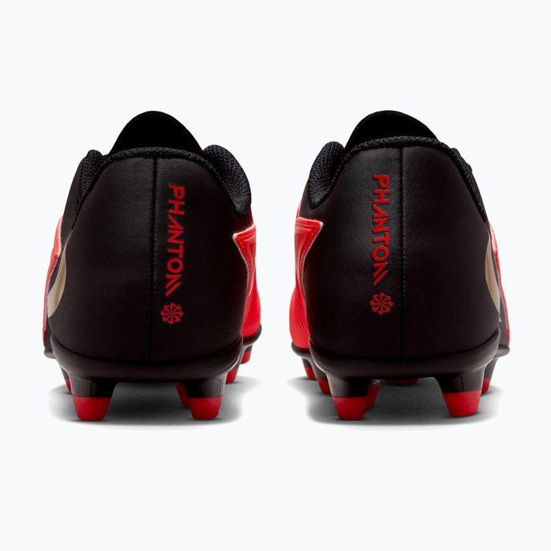 Children's football boots Nike Jr. Phantom 6 Low Club bright crimson/bright crimson/black 2