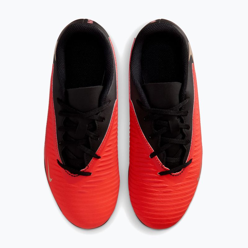 Children's football boots Nike Jr. Phantom 6 Low Club bright crimson/bright crimson/black 3