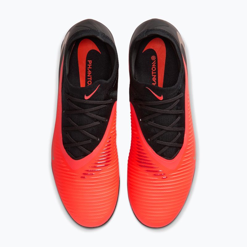 Men's football boots Nike Phantom 6 Low Pro bright crimson/black/blur 3