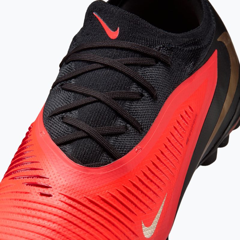 Men's football boots Nike Phantom 6 Low Pro bright crimson/black/blur 5