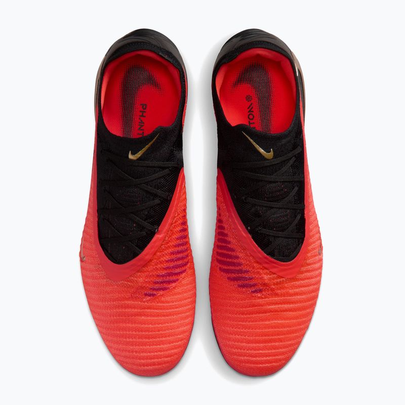 Men's football boots Nike Phantom 6 Low Elite bright crimson/black/blur 3