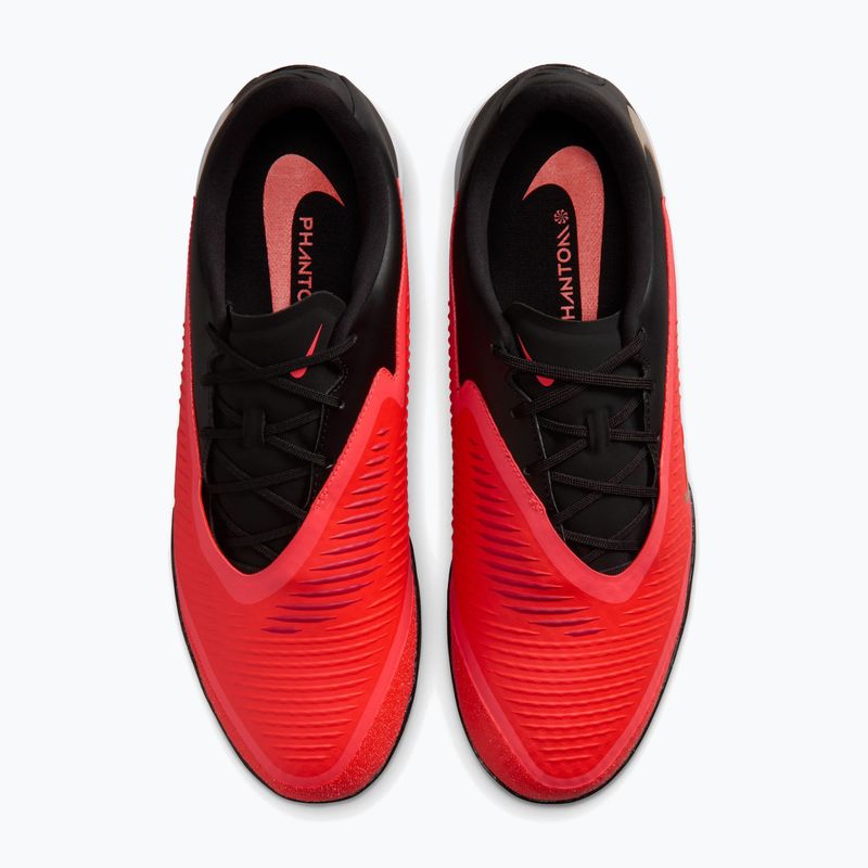 Men's football boots Nike Phantom 6 Low Academy bright crimson/black/blur 3