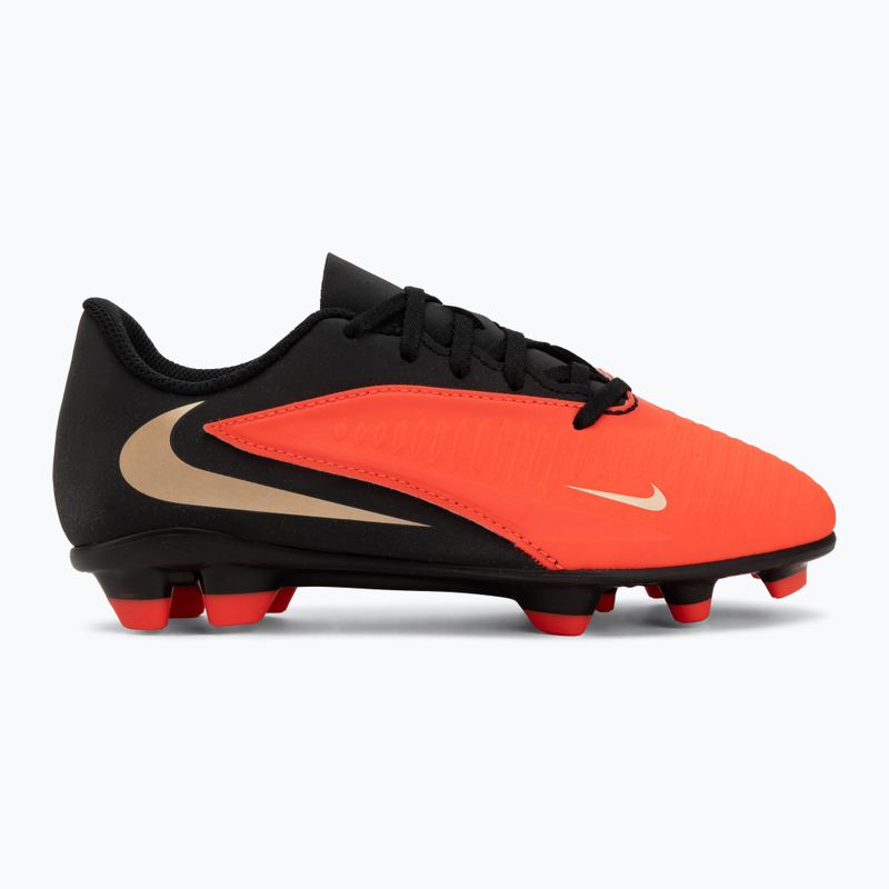 Children's football boots Nike Jr. Phantom 6 Low Club bright crimson/bright crimson/black 2