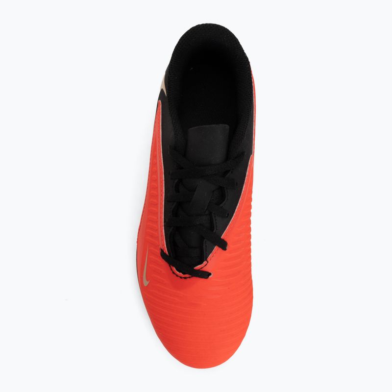Children's football boots Nike Jr. Phantom 6 Low Club bright crimson/bright crimson/black 5
