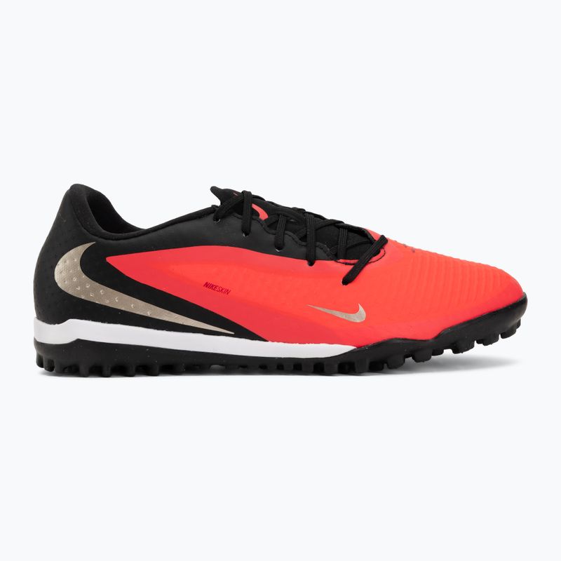 Men's football boots Nike Phantom 6 Low Academy bright crimson/black/blur 2