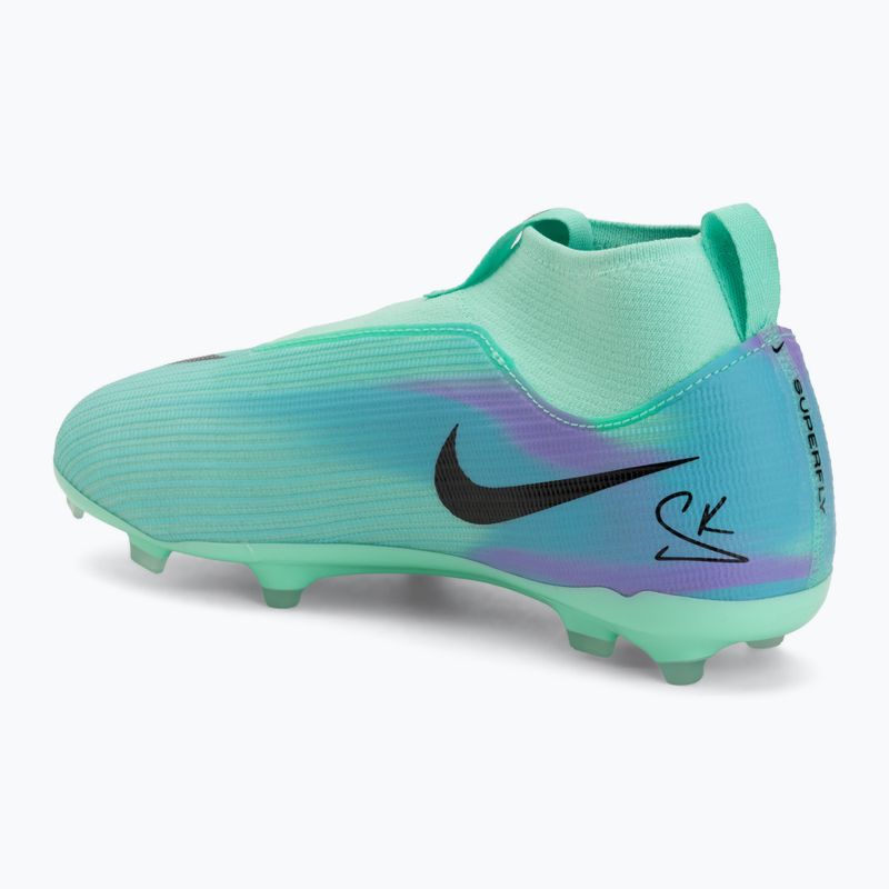 Children's football boots Nike Jr. Mercurial Superfly 11 Academy green glow/black 3