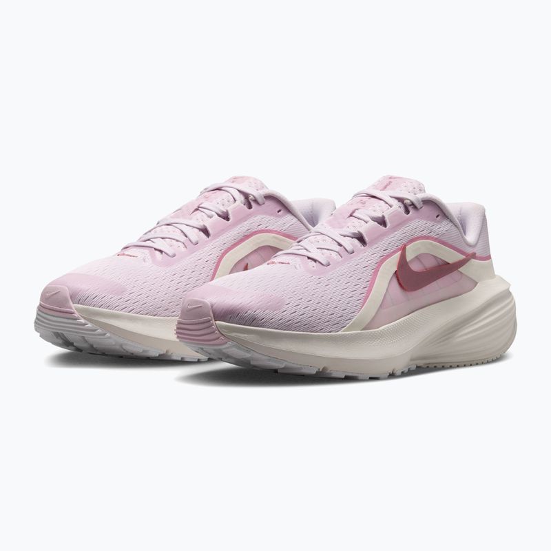 Women's running shoes Nike Downshifter 14 bleached lilac/sail/pink rise/pink smoke 3