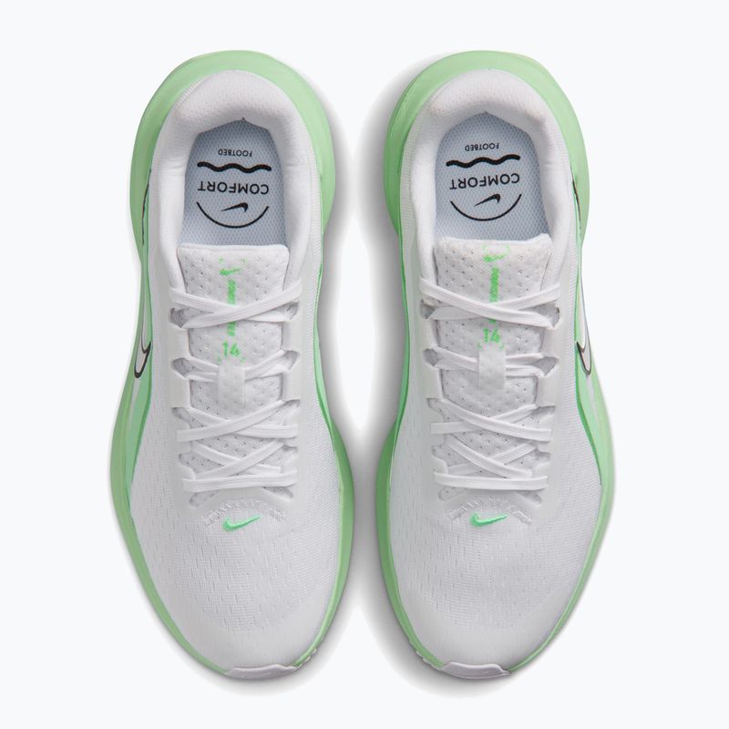 Women's running shoes Nike Downshifter 14 white/cucumber calm/illusion green/white 5