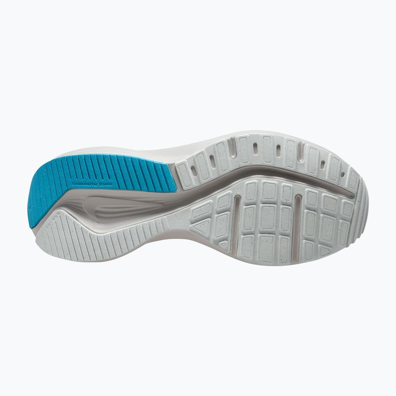 Men's running shoes Nike Downshifter 14 off white/light current blue/black 3