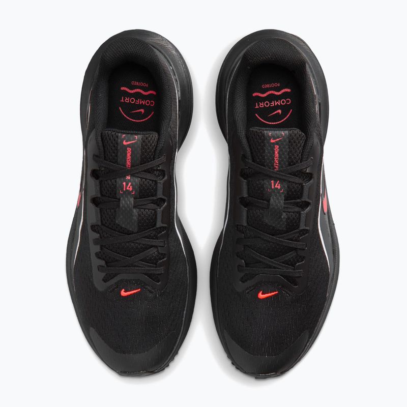 Men's running shoes Nike Downshifter 14 black/anthracite/white/red orbit 5