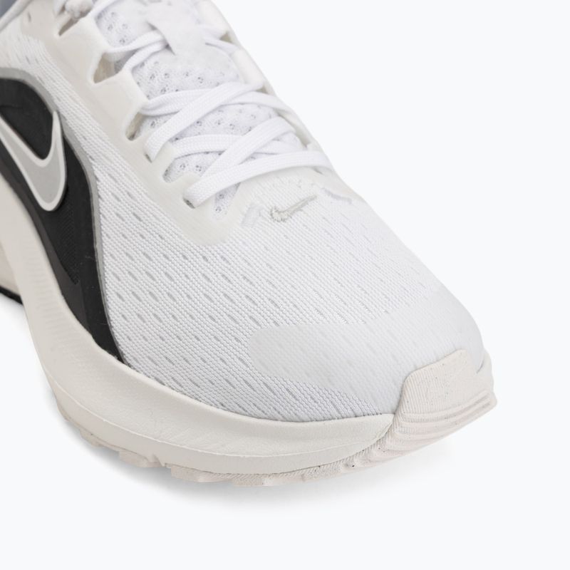 Women's running shoes Nike Downshifter 14 white/summit white/metallic silver 7