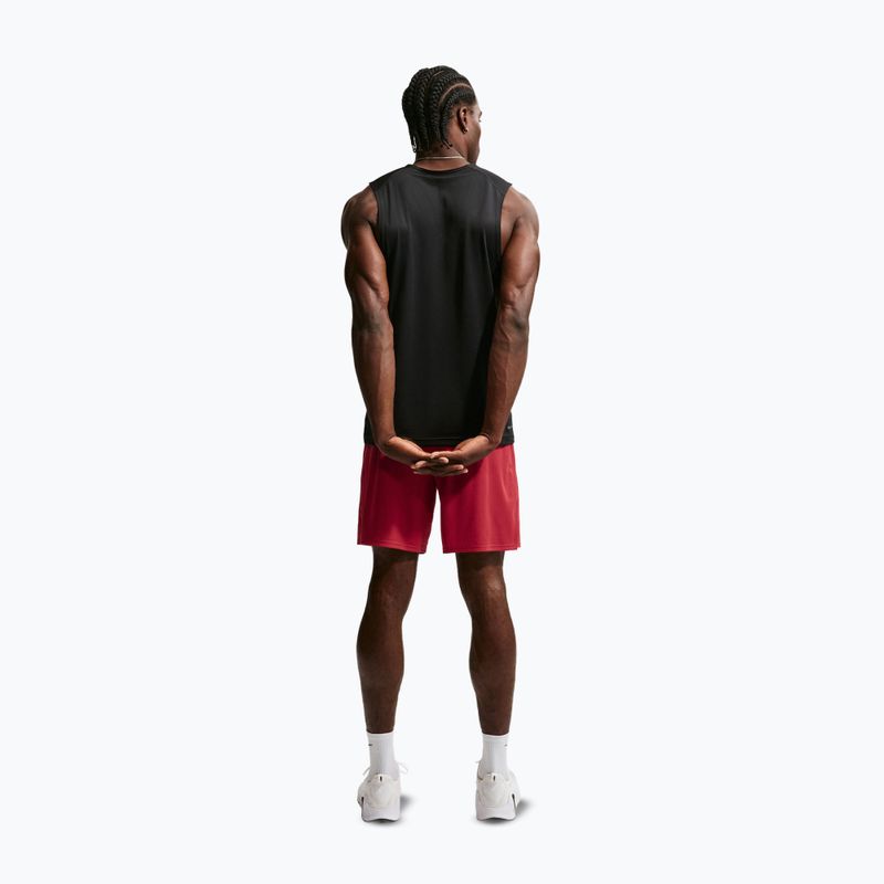 Men's training shorts Nike Flex tough red/black 2