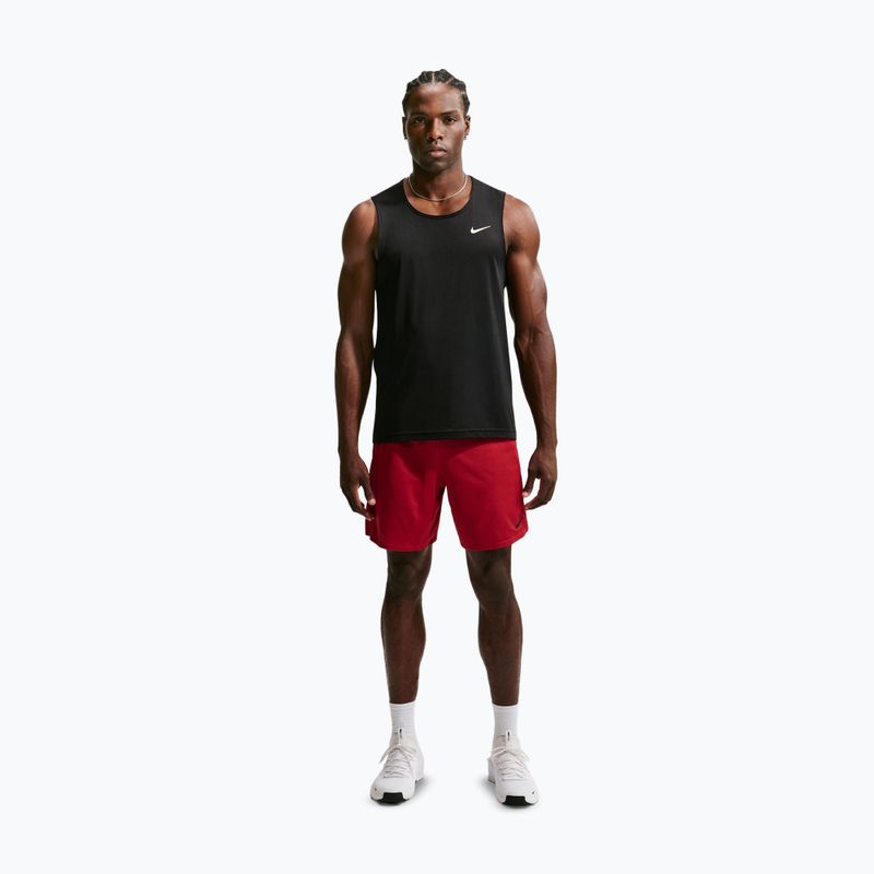 Men's training shorts Nike Flex tough red/black 7