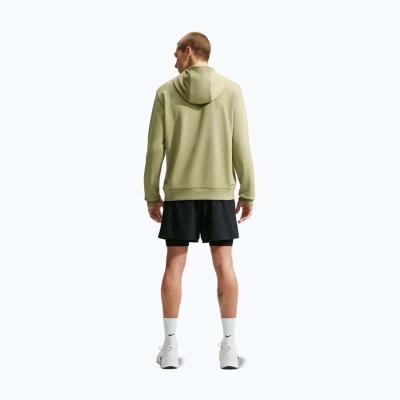 Men's training sweatshirt Nike Flex dusty olive/dusty olive/black 2